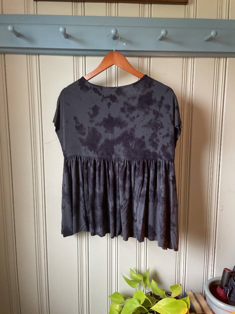 American Eagle Soft & Sexy Tie Dye Babydoll Top Flowy XS/S - Picture 2 of 3